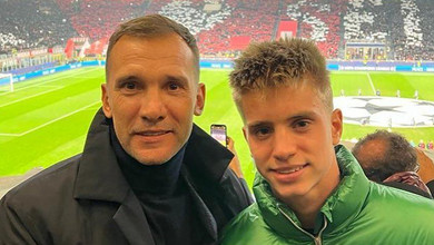 Особлива радість: Шевченко привітав сина з дебютом у юнацькій збірній України. Фото