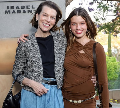 Вогняне серце: Йовович зворушливо привітала свою дочку з 18-річчям та показала її стильні фото