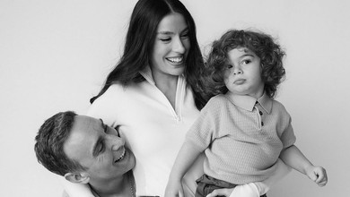 Макацарія замилував кадрами з сімейної прогулянки та кучериками 1,5-річного сина. Відео