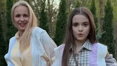 13 викликають: Ребрик креативно привітала старшу доньку з днем народження