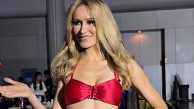 Софія Ткачук у палкому бікіні впевнено продефілювала подіумом Міс Всесвіт 2025. Відео