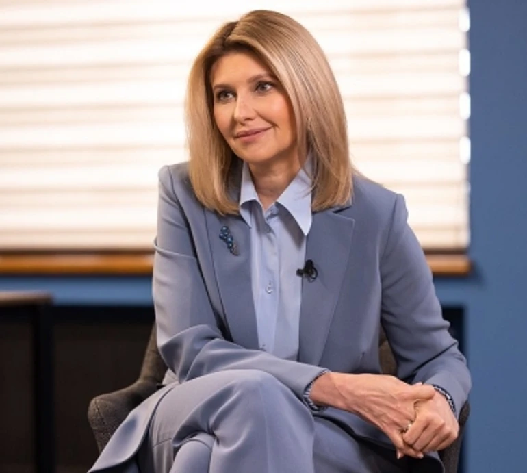 Може, це трохи егоїстично: Зеленська про те, як на сім'ю впливає війна та розлука з чоловіком і батьком