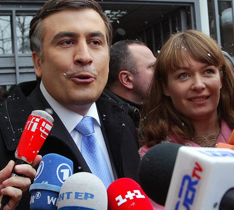 Залишається головною любов'ю мого життя: Саакашвілі присвятив проникливий допис своїй першій дружині