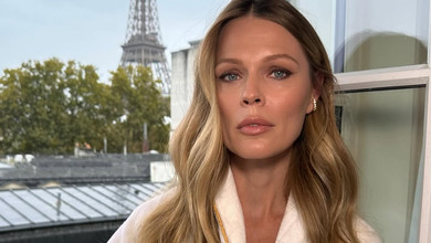 Шкіряний бомбер, ботфорти та асиметричні рюші: Фреймут вигуляла трендовий лук у Парижі