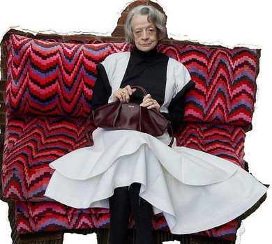 Нова фешн-ікона: 88-річна Меггі Сміт стала зіркою модного кампейну. ФОТО