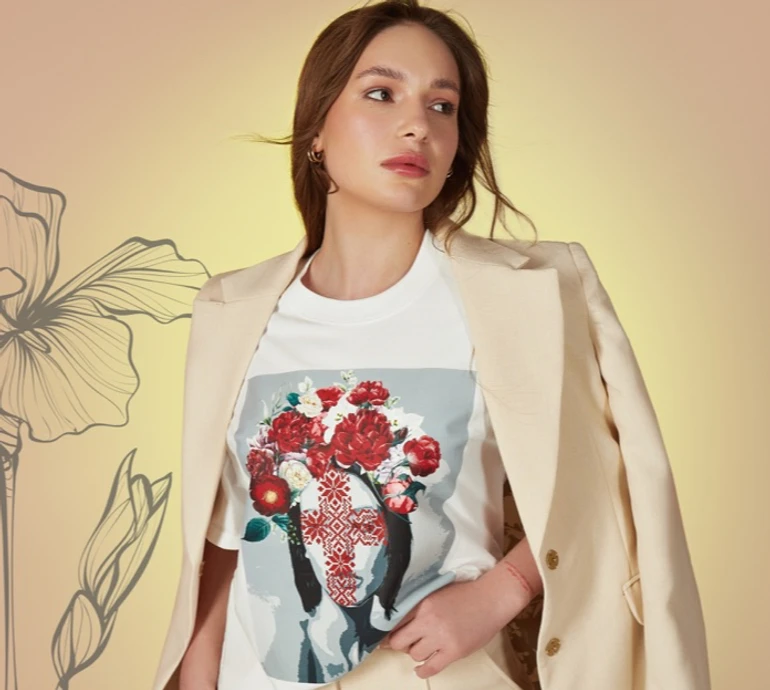 Військова Данилкіна, яка втратила ногу, стала обличчям тематичної колекції Андре Тана. Фото