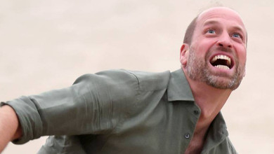 Король пляжного волейболу: як принц Вільям у Ріо-де-Жанейро спортивному азарту піддався. Кумедні фото