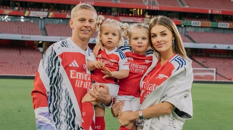 Макіяж від доці, картинг і прогулянки: Зінченко поділився теплими фото з дружиною і дітьми