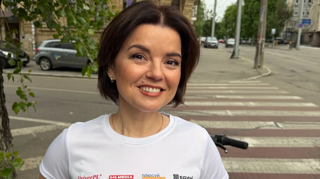 Марічка Падалко після нічного обстрілу Києва пробігла 10 км на підтримку української мови