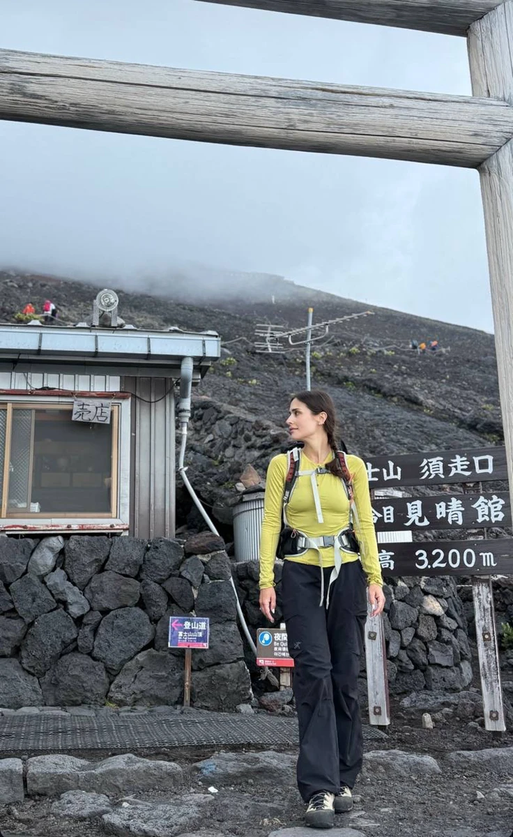 Катерина Філатова підкорила гірську вершину