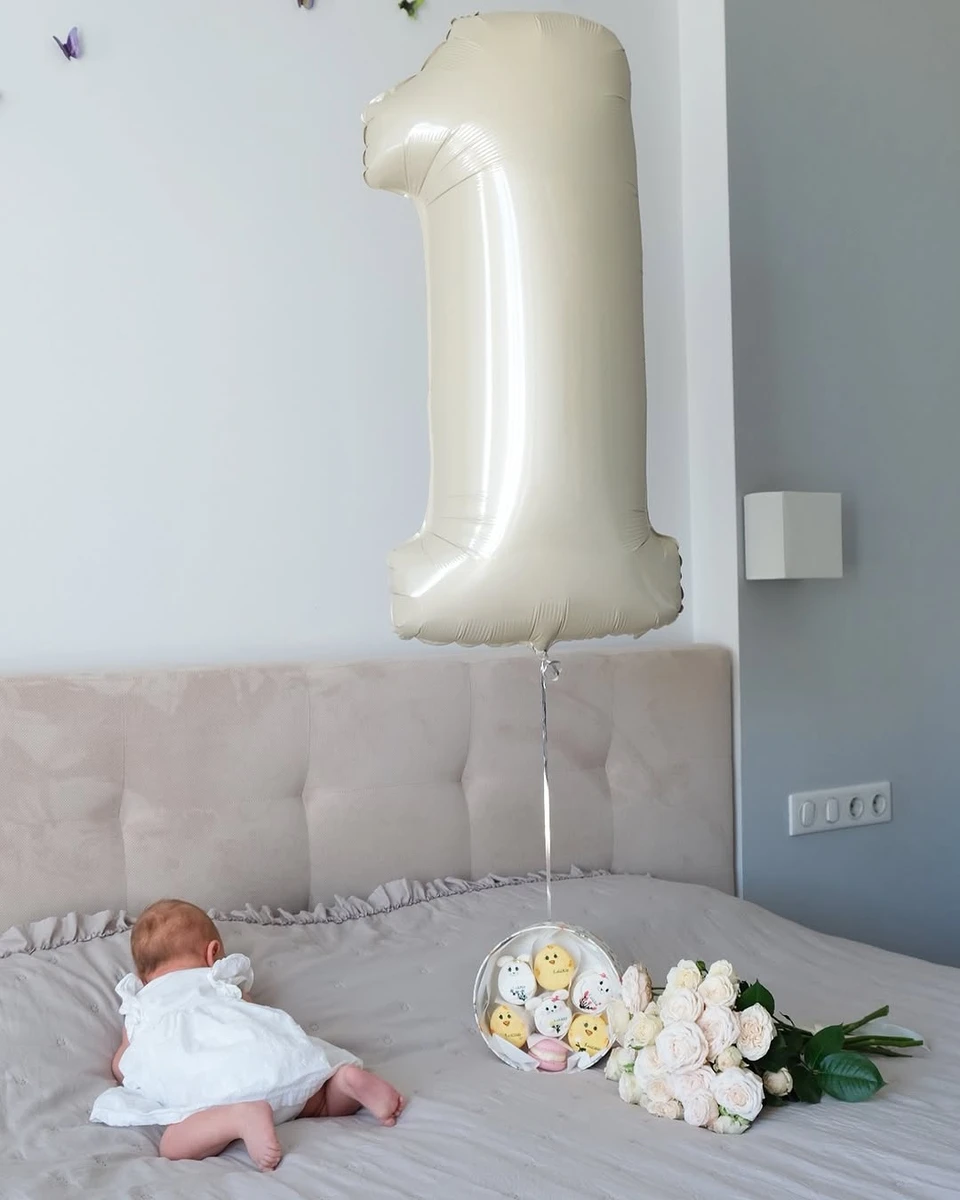 Анна Кошмал показала маленьку донечку