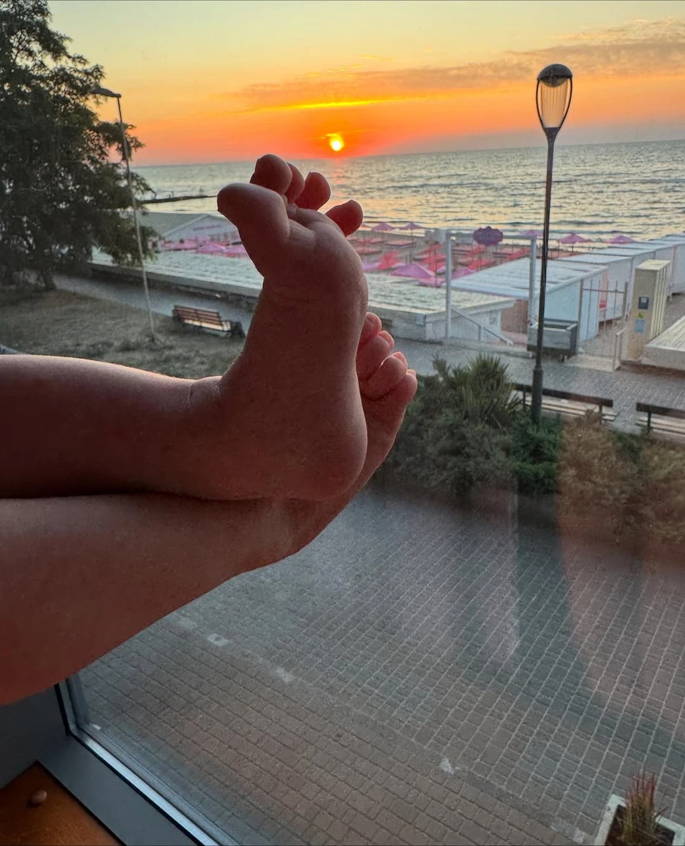 Леся Нікітюк похвалилася сином