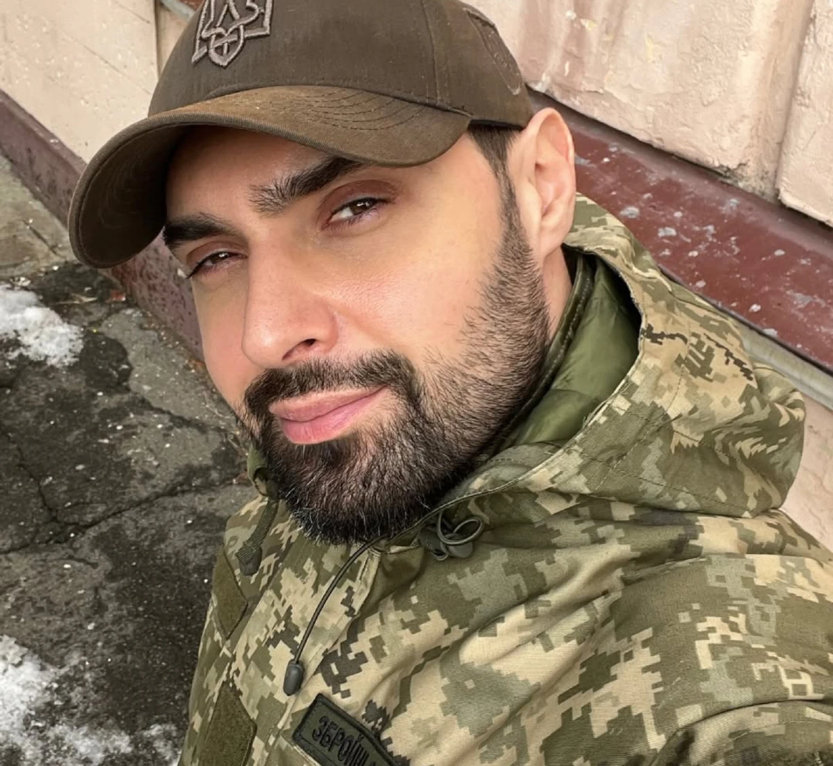 Віталій Козловський у військовій формі