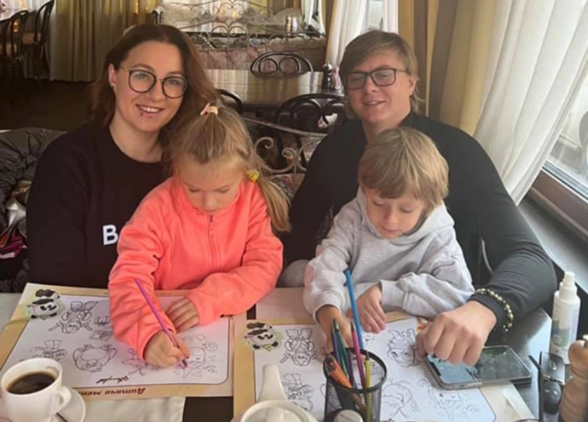 Юлія Свириденко разом з братом