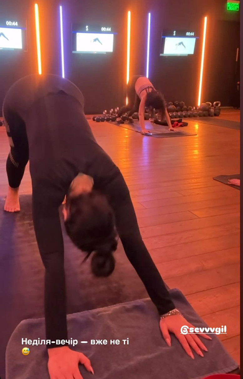 Джамала в сторіс показала відео з тренування