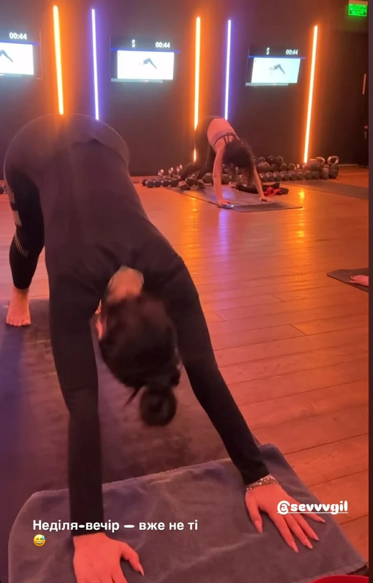 Джамала в сторіс показала відео з тренування