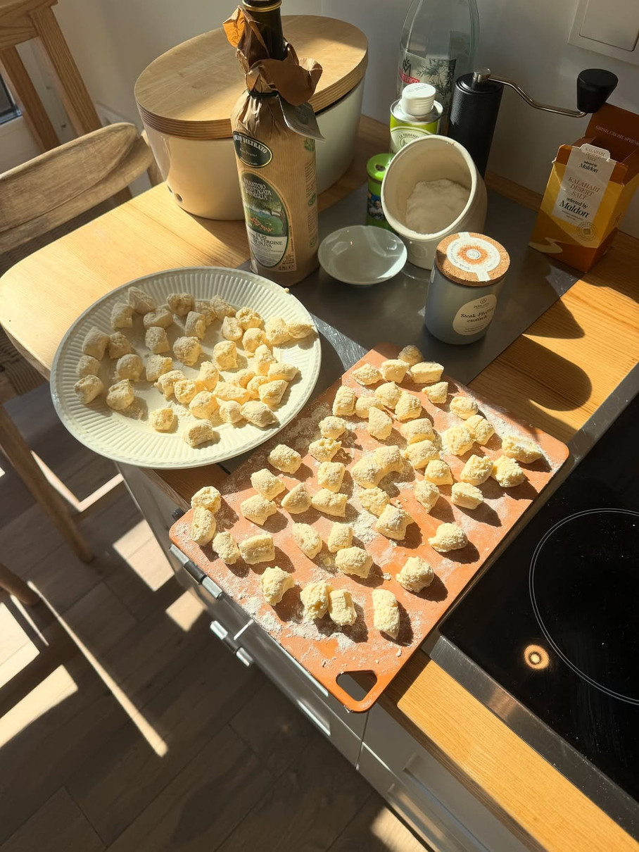 Даша Кацуріна показала, як готує для своїх дітей