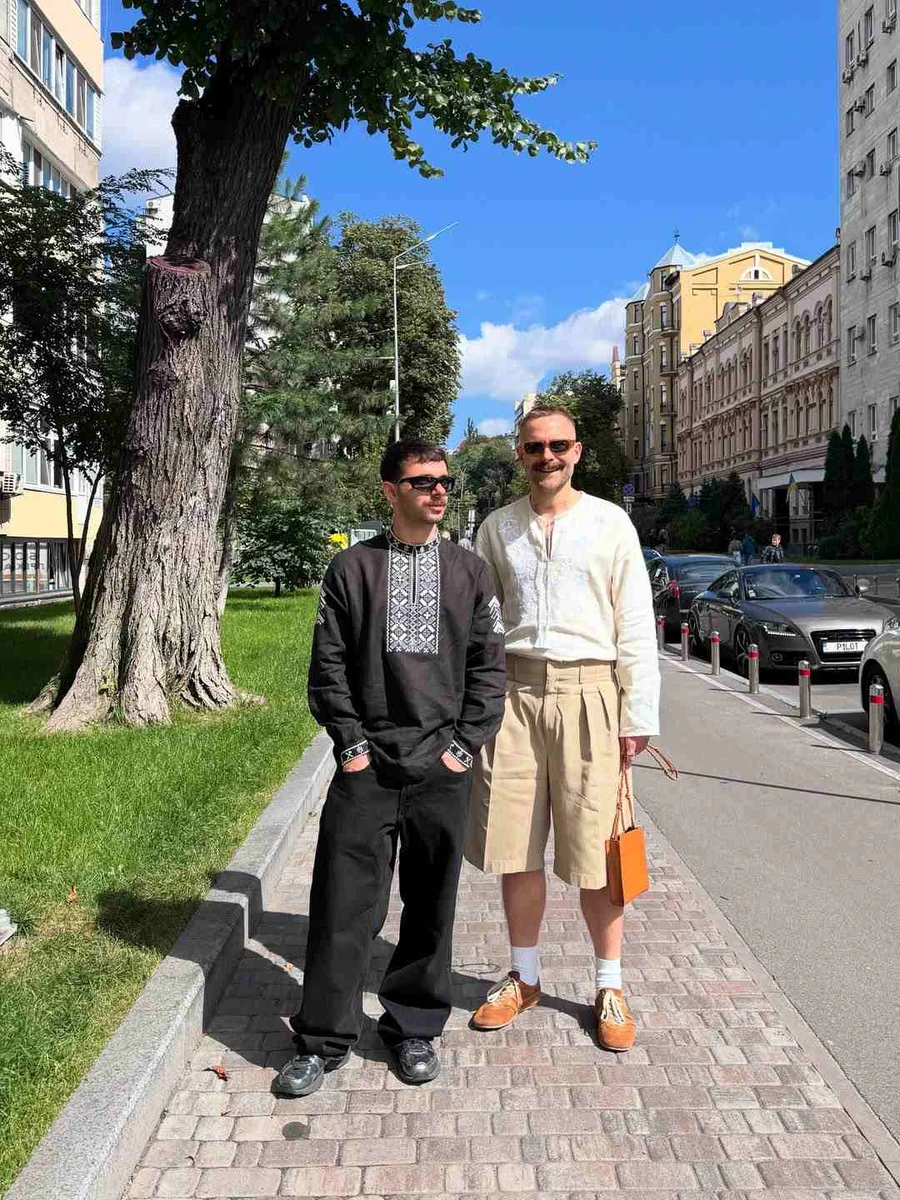 Володимир Завадюк і його бойфренд