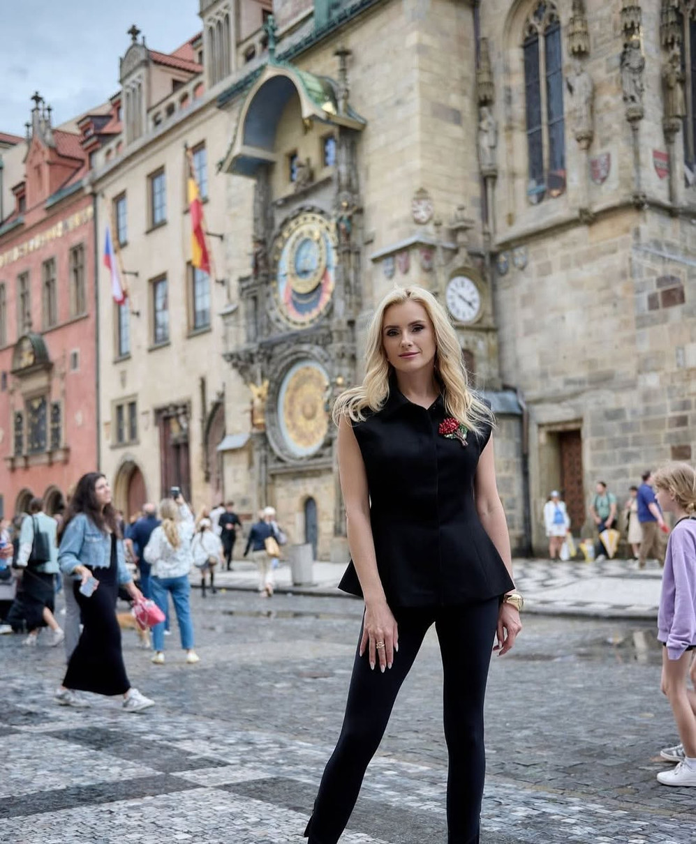 Ірина Федишин показалася на вулицях Праги