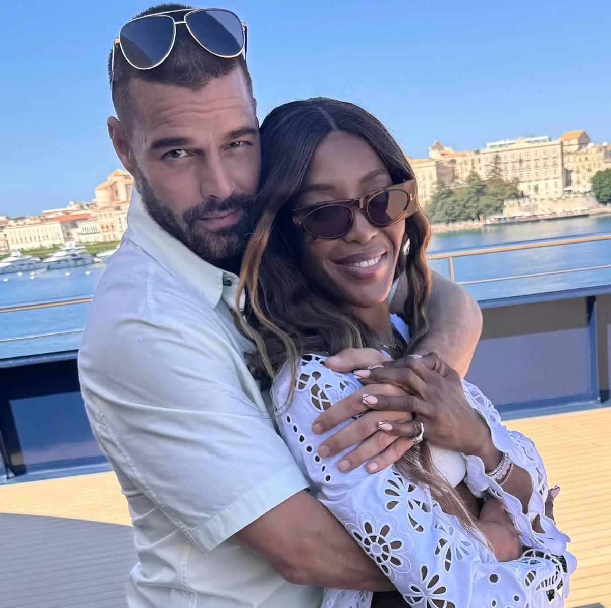 Наомі Кемпбелл показался в обіймах Рікі Мартіна