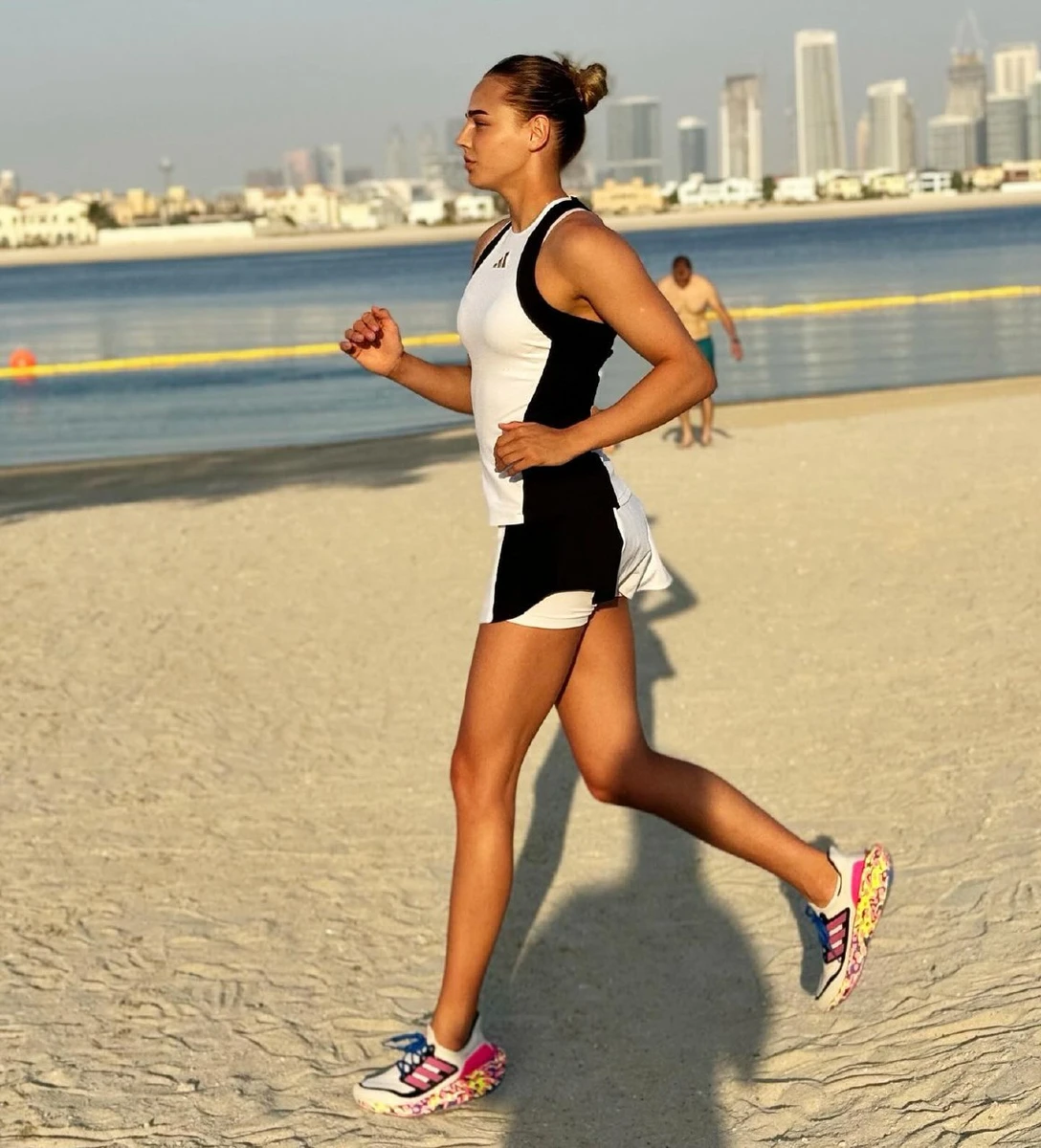 А з таким гарним видом Білодід тренується