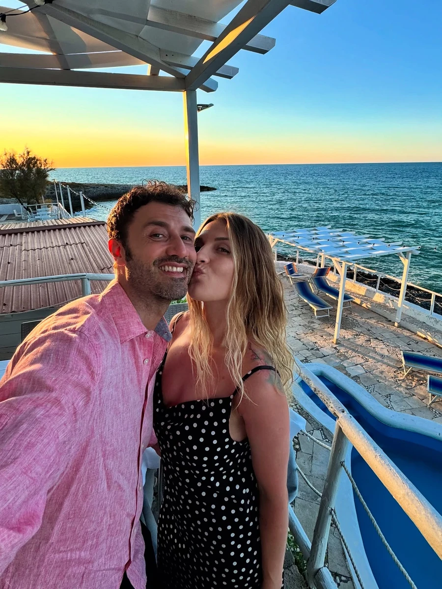 Харлан із нареченим італійцем