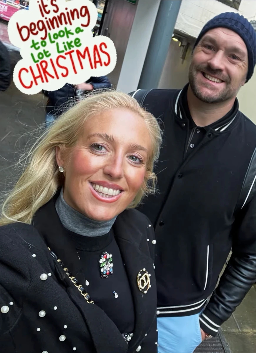 Тайсон Ф'юрі показався на милому фото з дружиною