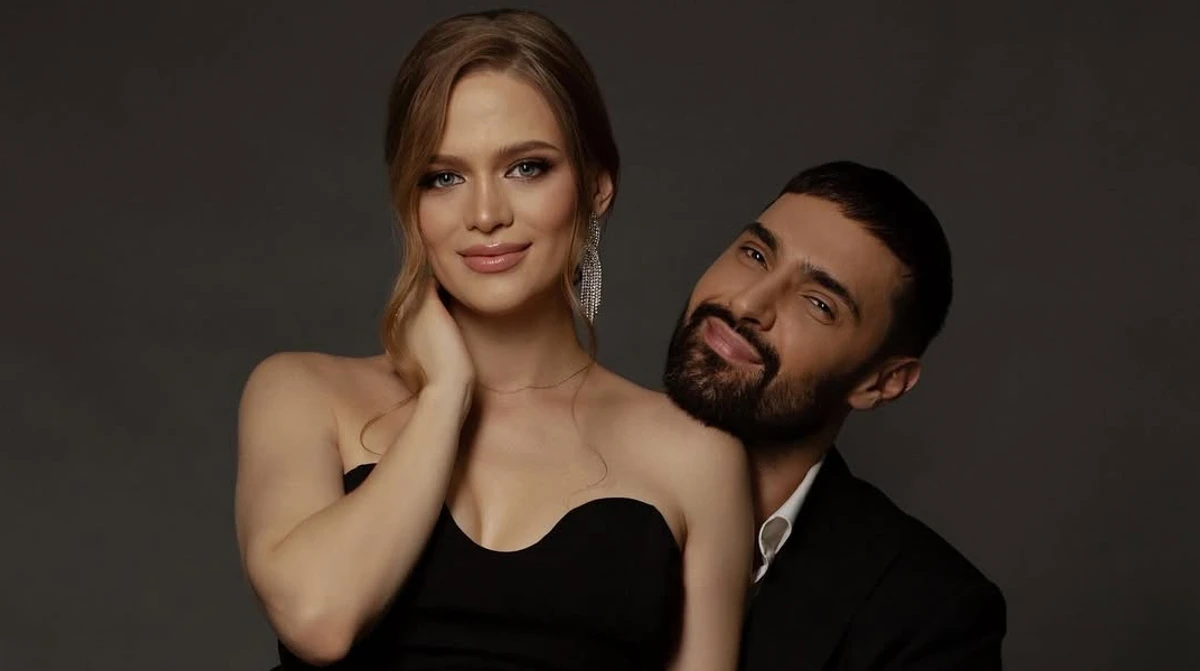 Віталій Козловський зі своєю дружиною Юлією