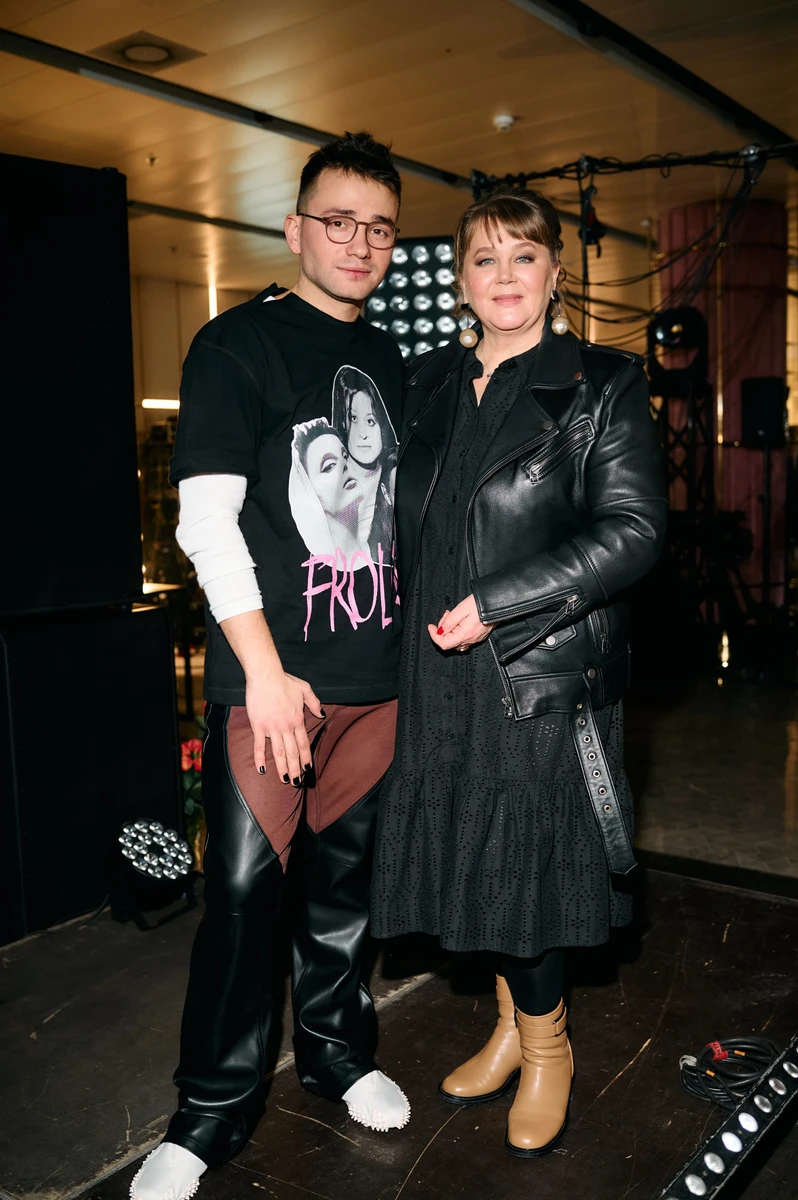 Іван та Оксана Фролови на показі