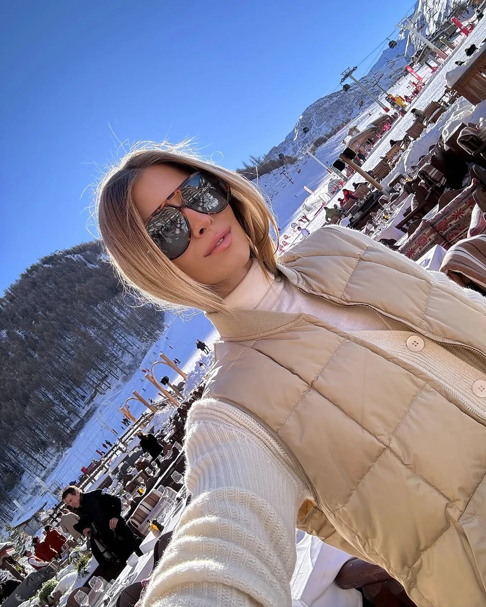 Софія Євдокименко у Куршевелі