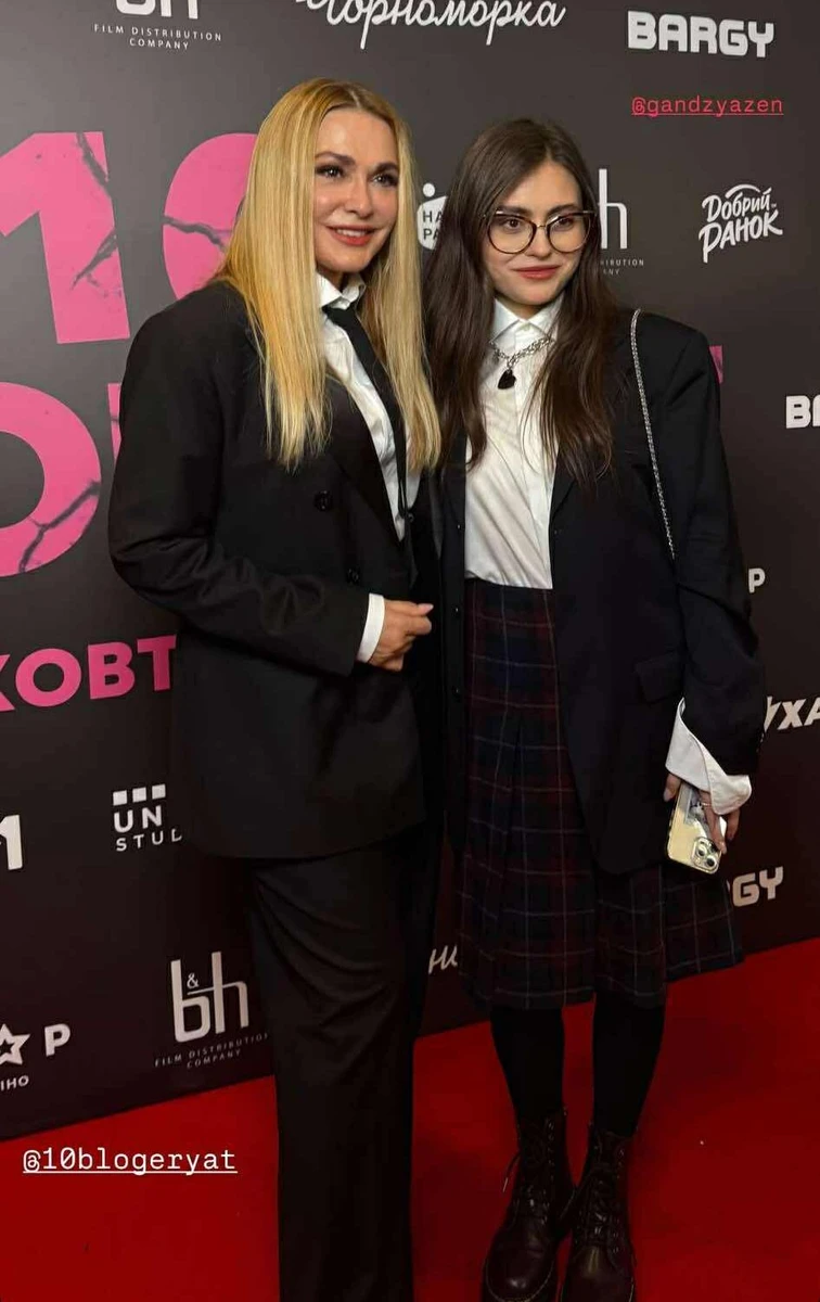 Сумська з дочкою Ганною