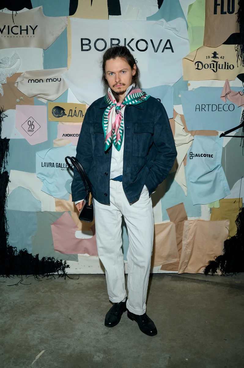 Богдан Коваленко попозував на показі BOBKOVA