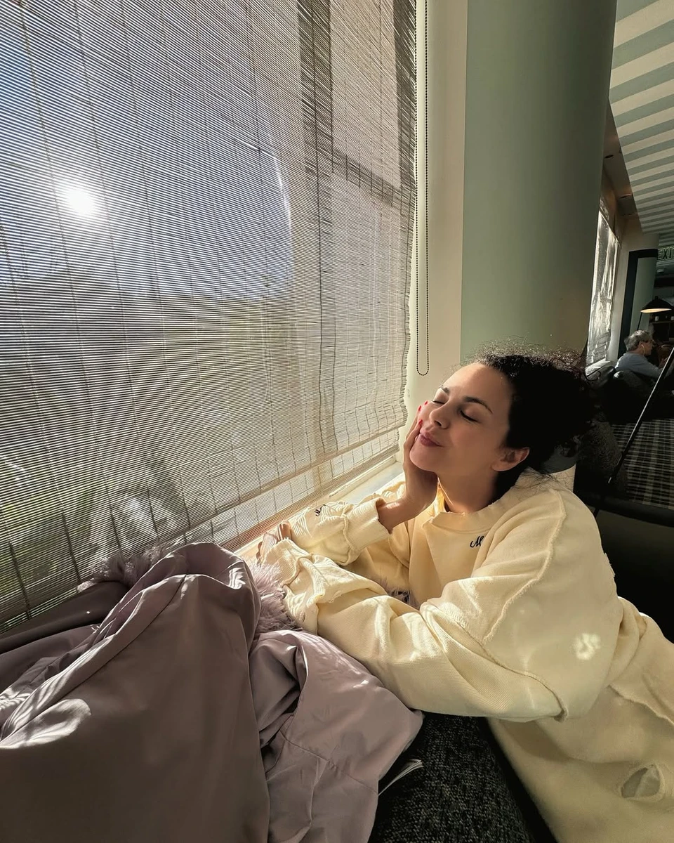 Настя Каменських показала весняні спогади