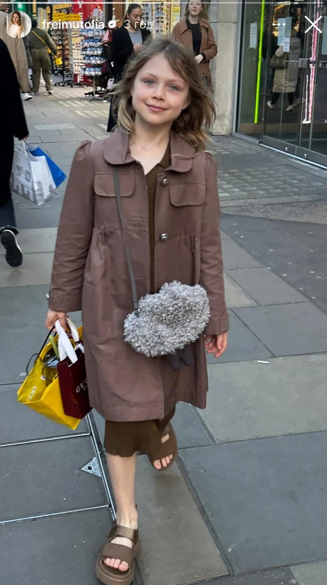 Донька Ольги Фреймут Євдокія