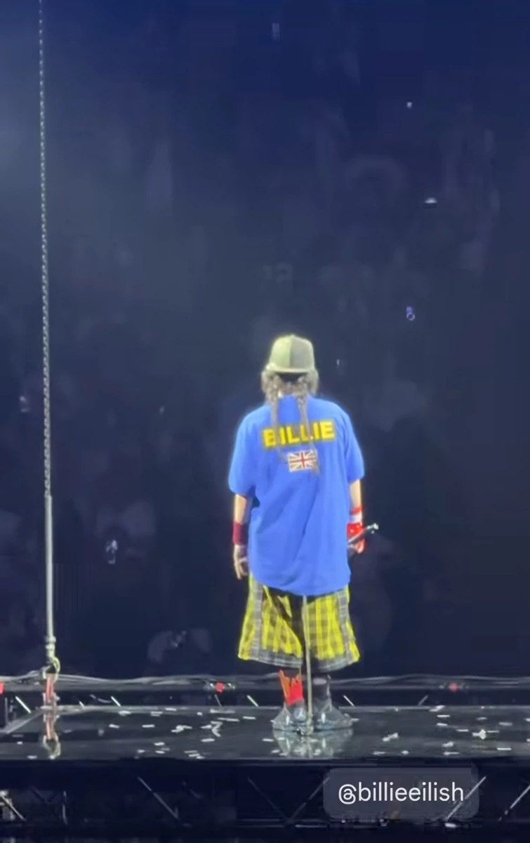 Оля Полякова з дочкою прибула на концерт Біллі Айліш