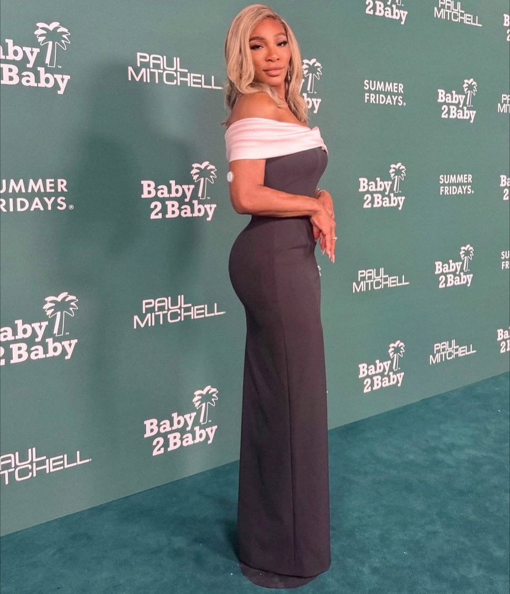 Серена Вільямс похвалилася апетитними формами на гала-вечорі Baby2Baby