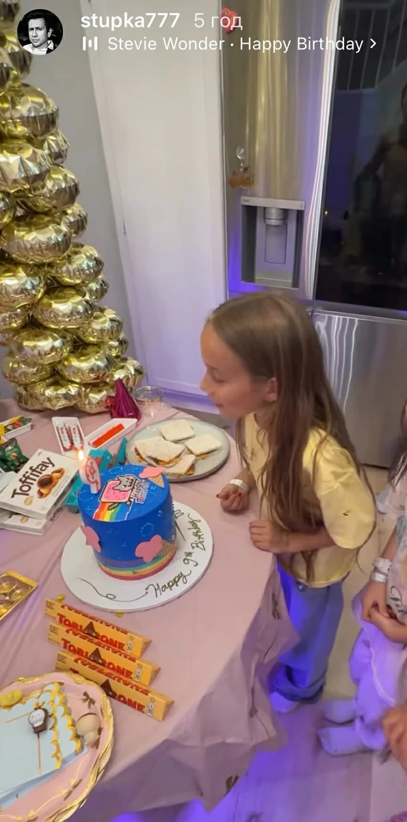 Донька Логунової та Ступки святкує 9-річчя