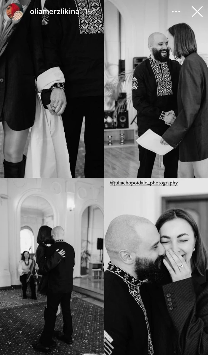 Щасливі молодята 