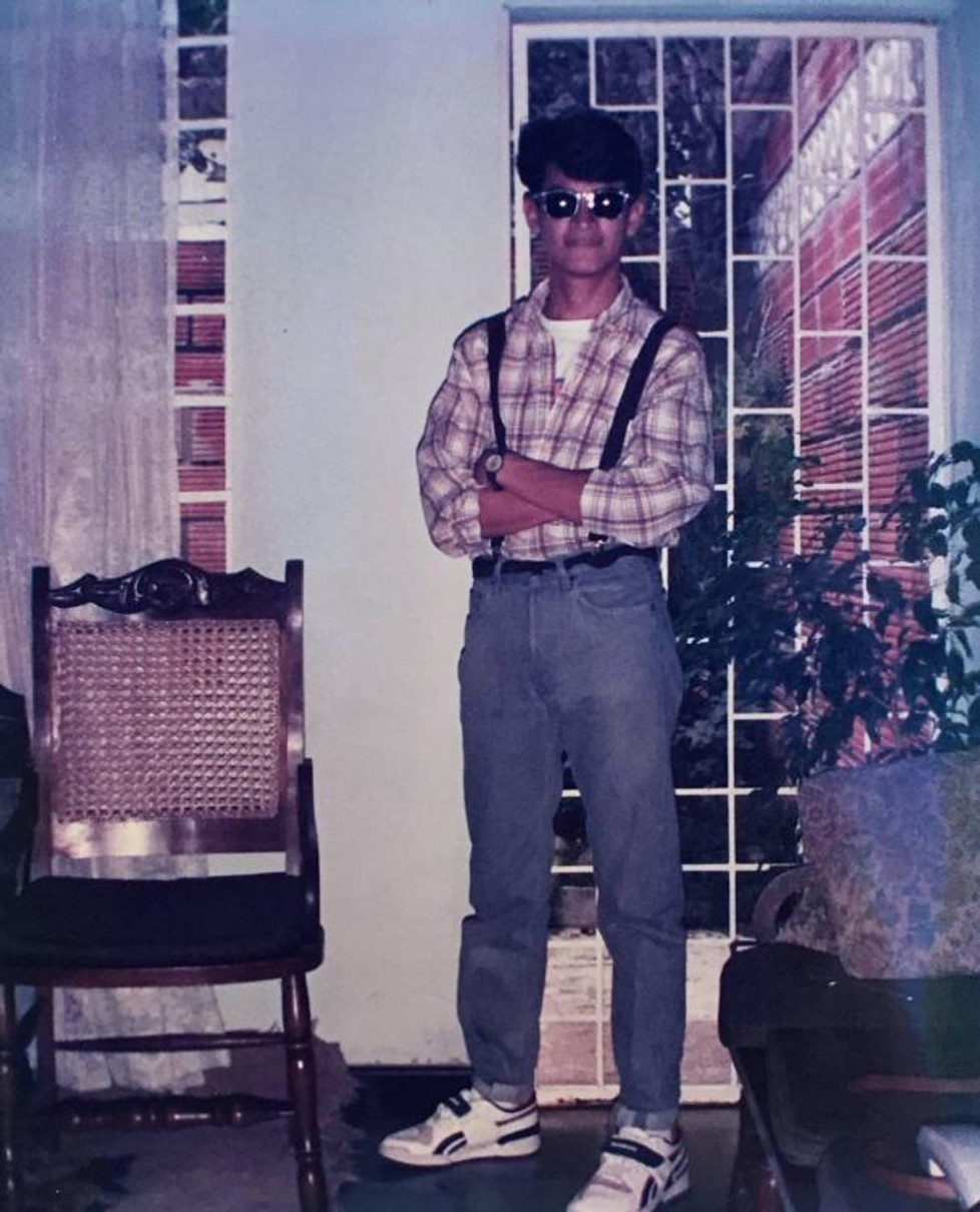 Ектор Хіменес-Браво в юності