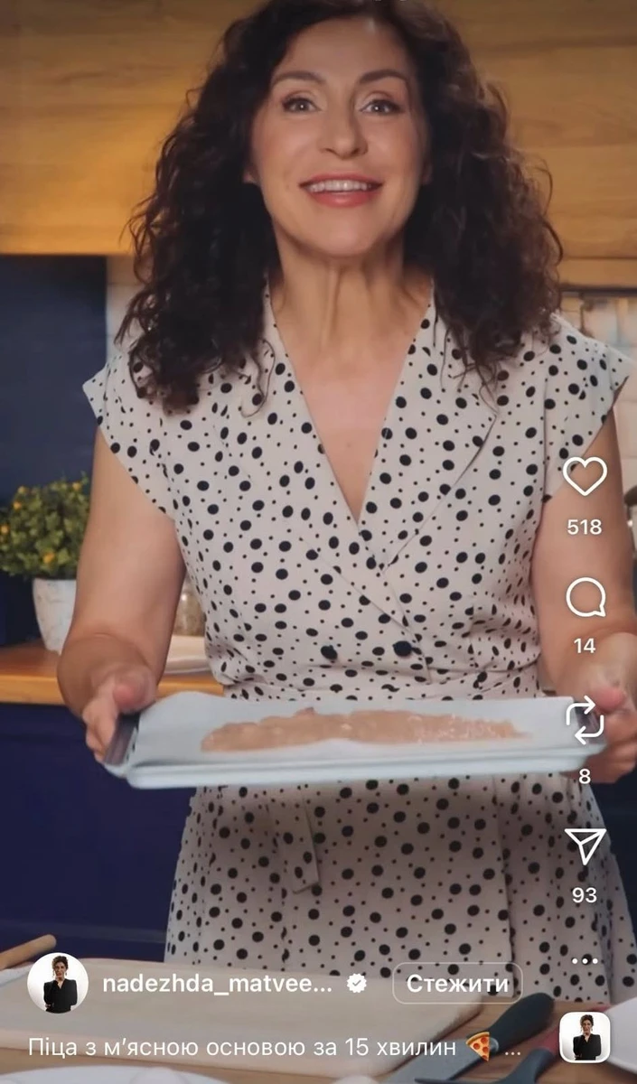 Надія Матвєєва і м'ясна піца