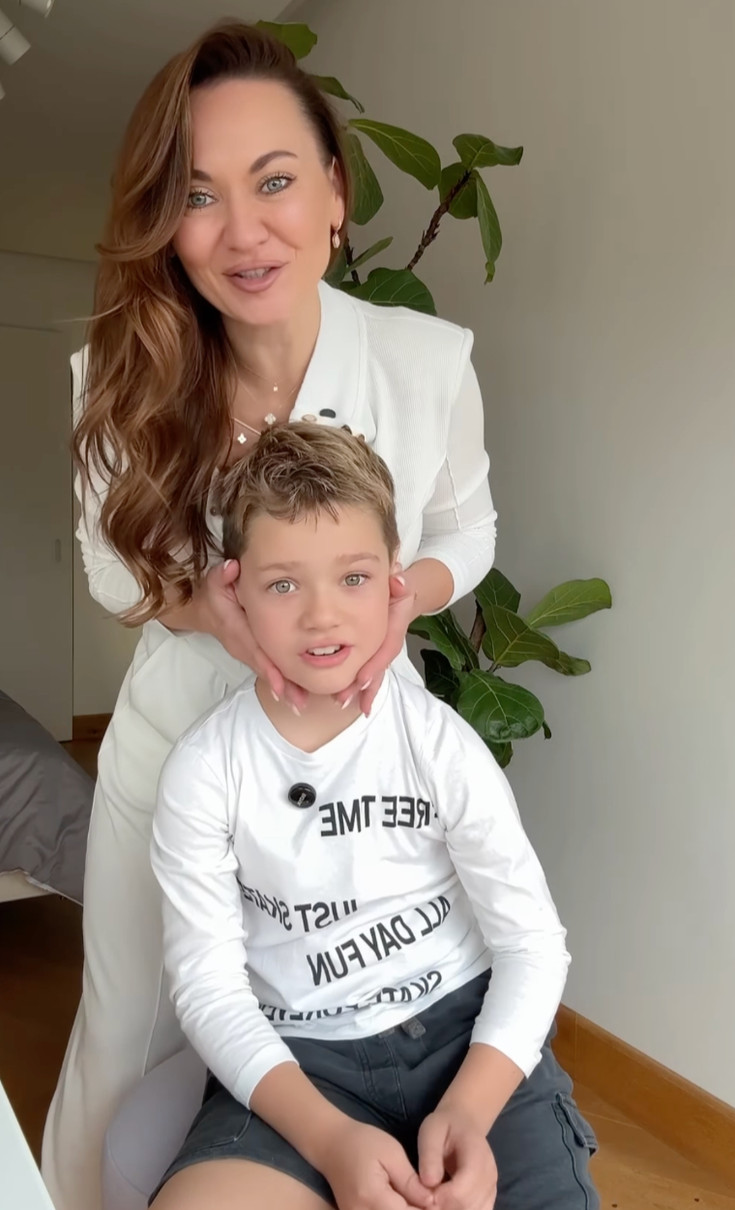 Анна Саліванчук взяла інтерв'ю у сина на його 10-річчя