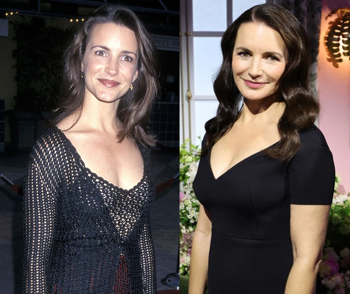 Крістін Девіс в молодості і зараз