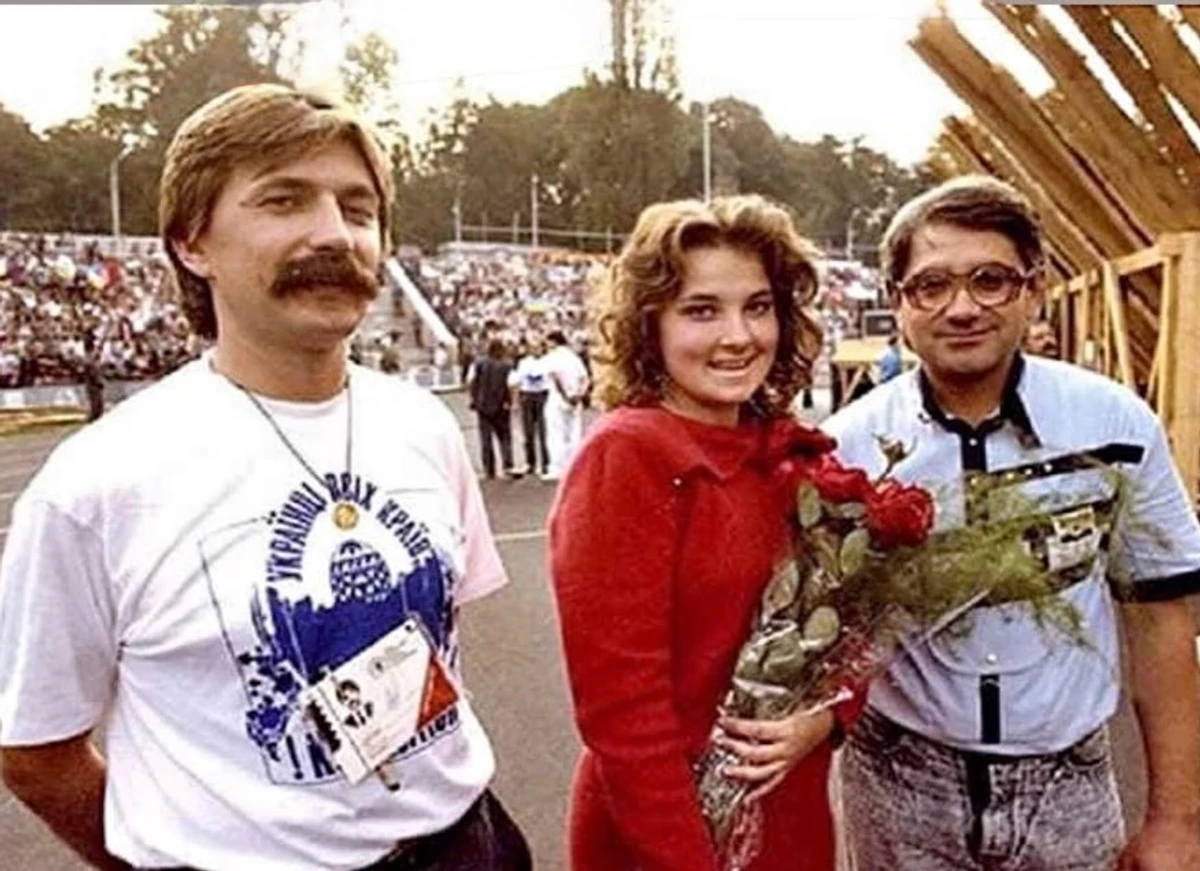 Марія Бурмака у 1989 році