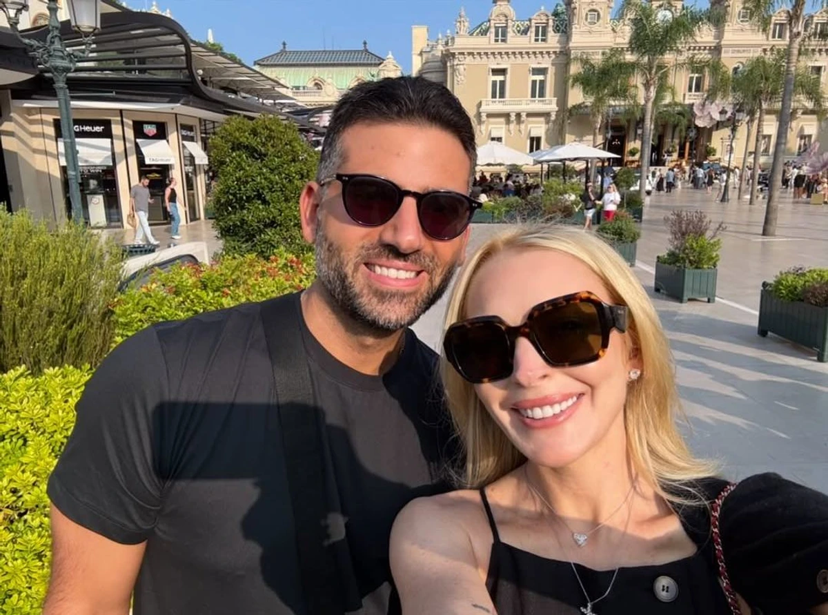 Ліндсей Лохан і її чоловік Бадер Шамас