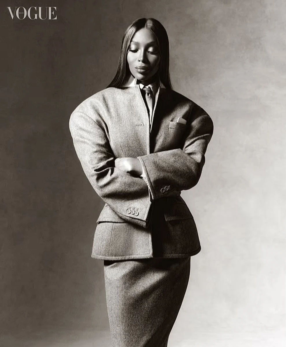 Наомі Кемпбелл для глянцю розповіла, як її змінило народження дітей