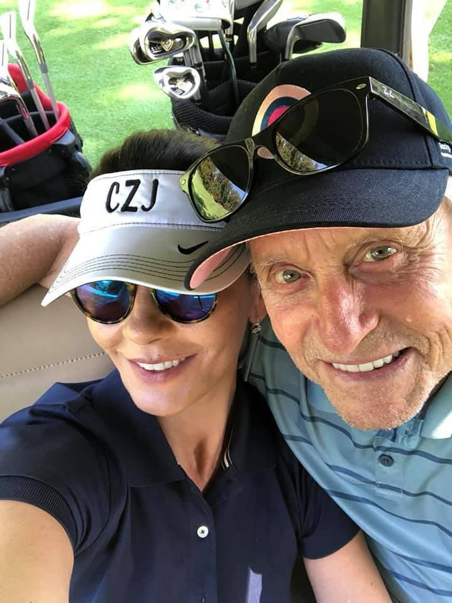 Майкл Дуглас привітав Кетрін Зета-Джонс з днем народження