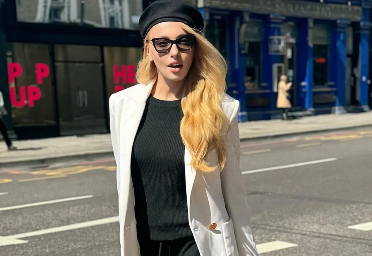 Співачка Оля Полякова в Лондоні