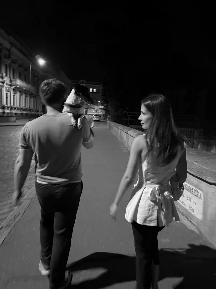 Філатова з чоловіком