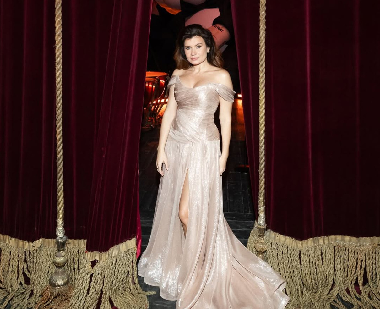 Ірина Монатік на концерті свого чоловіка