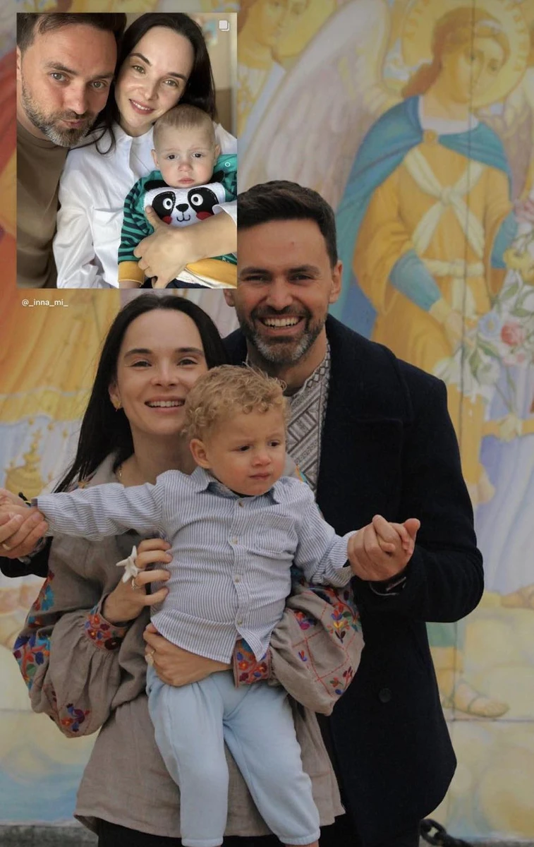 Мірошниченко поділилася фото з хрестин малого, які відбулися днями 